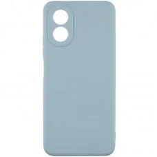 Силіконовий чохол Candy Full Camera для Oppo A38 / A18 Сірий / Smoky Gray