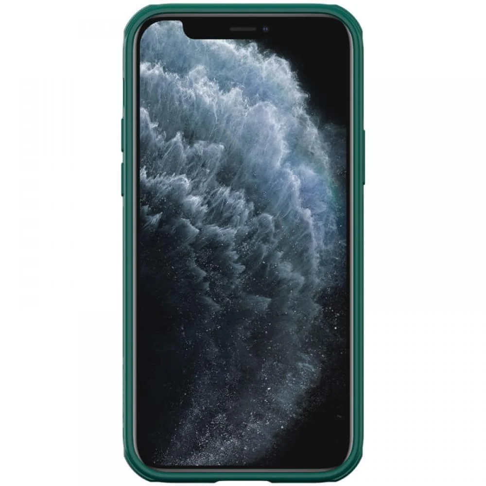 Карбонова накладка Nillkin CamShield Pro для Apple iPhone 14 Pro Max (6.7") Dark Green