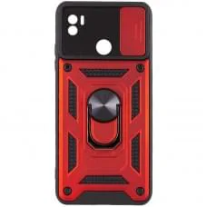 Чохол Ummi Camshield Serge Ring для Xiaomi Redmi A1+ / A2+ Червоний