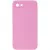 Чохол Silicone Case Square Full Camera Protective (AA) NOLOGO для Apple iPhone 7/8/SE (2020) (4.7") Рожевий / Light pink