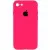 Чохол Silicone Case Square Full Camera Protective (AA) для Apple iPhone 7/8/SE (2020) (4.7") Рожевий / Barbie pink