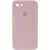 Чохол Silicone Case Square Full Camera Protective (AA) для Apple iPhone 7/8/SE (2020) (4.7") Рожевий / Pink Sand