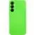Чохол TPU GETMAN Liquid Silk Full Camera для Samsung Galaxy S24 Салатовий / Neon Green