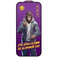 Защитное стекло 5D Anti-static Purple (тех.пак) для Apple iPhone 14 Pro (6.1")