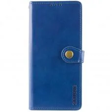 Шкіряний чохол-книжка GETMAN Gallant (PU) для Oppo A60 4G Синій