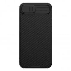Карбоновая накладка Nillkin CamShield Pro для Apple iPhone 16e (6.1") Карбоновая накладка Nillkin CamShield Pro для Apple iPhone 16e (6.1")