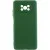 Чохол Silicone Cover Lakshmi Full Camera (AA) для Xiaomi Poco X3 NFC / Poco X3 Pro Зелений / Dark green