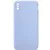 Чохол Silicone Case Square Full Camera Protective (AA) NOLOGO для Apple iPhone XS Max (6.5") Блакитний / Lilac Blue