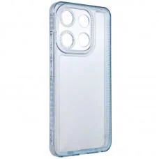 Чохол TPU Starfall Clear для Tecno Pop 7 Блакитний