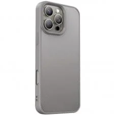 TPU чохол Carbon Protective with Magsafe для Apple iPhone 16 Pro (6.3") Grey