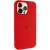 Чохол Silicone Case (AA) Logo with MagSafe для Apple iPhone 13 Pro Max (6.7") Червоний / Red