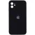 Чохол Silicone Case Square Full Camera Protective (AA) для Apple iPhone 11 (6.1") Чорний / Black Чохол Silicone Case Square Full Camera Protective (AA) для Apple iPhone 11 (6.1") Чорний / Black