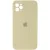 Чохол Silicone Case Square Full Camera Protective (AA) для Apple iPhone 11 Pro (5.8") Жовтий / Mellow Yellow