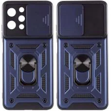 Чохол Ummi Camshield Serge Ring для Xiaomi Redmi 12 / Poco M6 Pro 5G Синій