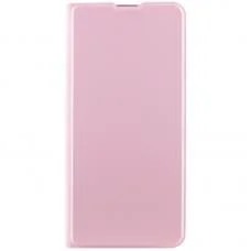Шкіряний чохол-книжка GETMAN Elegant (PU) для Motorola Moto E40 Рожевий