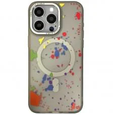 Чохол TPU+PC Flush with MagSafe для Samsung Galaxy S24 / S25 Titanium grey