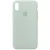 Чохол Silicone Case Full Protective (AA) для Apple iPhone X / XS (5.8") Бірюзовий / Beryl Чохол Silicone Case Full Protective (AA) для Apple iPhone X / XS (5.8") Бірюзовий / Beryl