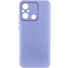 Чохол Silicone Cover Lakshmi Full Camera (A) для Xiaomi Redmi 12C Бузковий / Dasheen