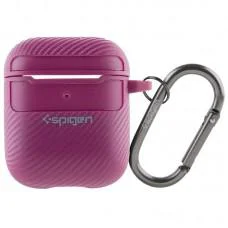 Футляр SGP Shockproof для навушників Airpods 1/2 Plum
