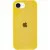 Чохол Silicone Case Full Protective (AA) для Apple iPhone 16e (6.1") Жовтий / Yellow