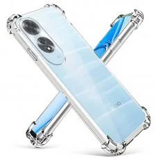 TPU чохол GETMAN Ease logo посилені кути Full Camera для Oppo A60 4G Безбарвний (прозорий)