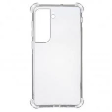 TPU чохол GETMAN Ease logo посилені кути для Samsung Galaxy S21+ Безбарвний (прозорий)