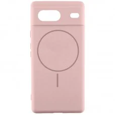 Чохол Silicone Cover Lakshmi Full Camera (AA) with MagFit для Google Pixel 8 Рожевий / Pink Sand