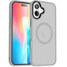 Чохол Ummi Colorful with MagSafe для Apple iPhone 16 Plus (6.7") Сірий / Grey