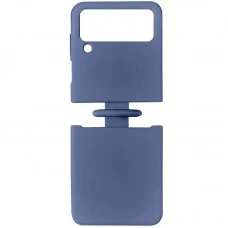 Чохол Foldables Silicone Cover Lakshmi (AAA) для Samsung Galaxy Z Flip4 Темно-синій / Midnight blue