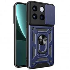 Чохол Ummi Camshield Serge Ring для Xiaomi 14 Синій