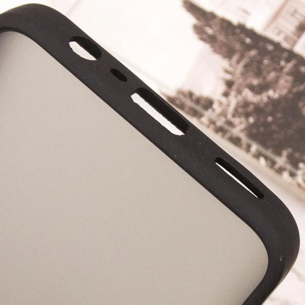 Чохол TPU+PC Lyon Frosted для Motorola Moto G84 Black Чохол TPU+PC Lyon Frosted для Motorola Moto G84 Black