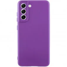 Чохол TPU GETMAN Liquid Silk Full Camera для Samsung Galaxy S22+ Фіолетовий / Purple
