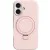 Чохол Silicone Case Full Protective NO LOGO with Ring для Apple iPhone 16 Plus (6.7") Pink