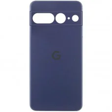 Чохол Silicone Cover Lakshmi Full Camera (AA) with logo для Google Pixel 8 Синій / Midnight blue