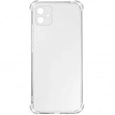TPU чохол GETMAN Ease logo посилені кути Full Camera для Samsung Galaxy A04 Безбарвний (прозорий)