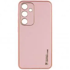 Шкіряний чохол Xshield для Samsung Galaxy S23 FE Рожевий / Pink