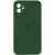 Чохол Silicone Case Square Full Camera Protective (AA) для Apple iPhone 11 (6.1") Зелений / Cyprus Green Чохол Silicone Case Square Full Camera Protective (AA) для Apple iPhone 11 (6.1") Зелений / Cyprus Green