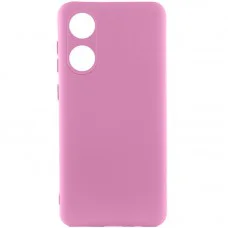 Чохол Silicone Cover Lakshmi Full Camera (A) для Oppo A58 4G Рожевий / Pink