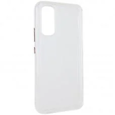 Чохол TPU+PC Clear 2.0 mm metal buttons для Xiaomi 12T / 12T Pro Прозорий