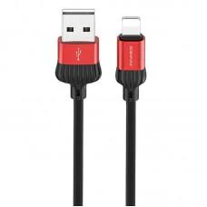Дата кабель Borofone BX28 Dignity USB to Lightning (1m) Червоний