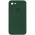Чохол Silicone Case Square Full Camera Protective (AA) для Apple iPhone 7/8/SE (2020) (4.7") Зелений / Cyprus Green