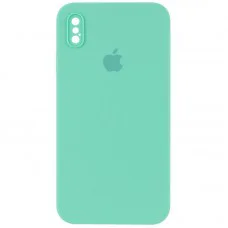 Чехол Silicone Case Square Full Camera Protective (AA) для Apple iPhone XS Max (6.5")