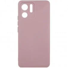 Чохол TPU GETMAN Liquid Silk Full Camera для Motorola Edge 40 Рожевий / Pink Sand