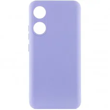 Чохол Silicone Cover Lakshmi Full Camera (AAA) для Oppo A58 4G Бузковий / Dasheen