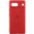 Чохол Silicone Cover Lakshmi Full Camera (AAA) with Logo для Google Pixel 7a Червоний / Red