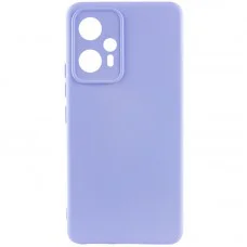 Чохол Silicone Cover Lakshmi Full Camera (A) для Xiaomi Poco F5 / Note 12 Turbo Бузковий / Dasheen