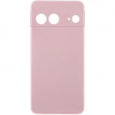 Чохол Silicone Cover Lakshmi Full Camera (AA) для Google Pixel 8 Рожевий / Pink Sand