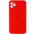 Чохол Silicone Case Square Full Camera Protective (AA) для Apple iPhone 11 Pro (5.8") Червоний / Red