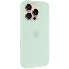 Чохол Silicone case (AAA) with Magsafe and Animation (button) для Apple iPhone 16 Pro (6.3")