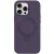 Чохол Silicone Case Full Protective NO LOGO with Ring для Apple iPhone 13 Pro Max (6.7") Purple
